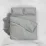 Lenjerie de pat Relaxe Home Soft Dreams Grey (2 persoane EURO/Ranfors)