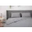 Lenjerie de pat Relaxe Home Soft Dreams Grey (2 persoane EURO/Ranfors)