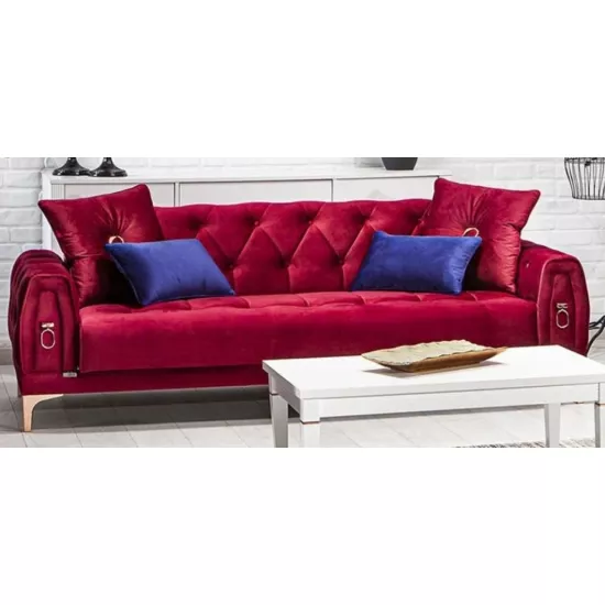 Диван прямой Moda Life Anfora 3, Red