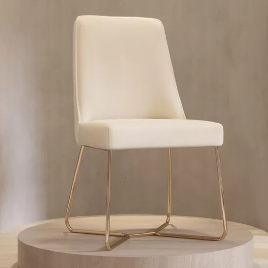 Scaun Moda Life Bendis, Cream