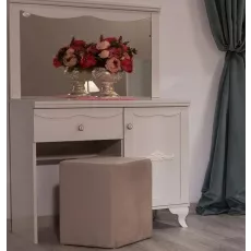 Столик туалетный Modalife Bianco с зеркалом Столик туалетный Modalife Bianco с зеркалом