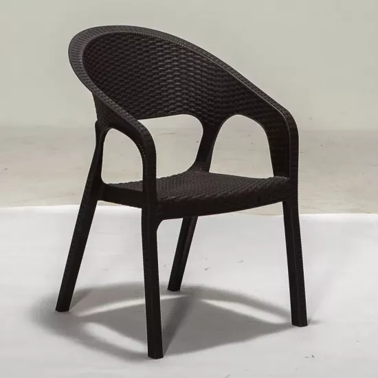 Scaun Moda Life Rattan, Antracite