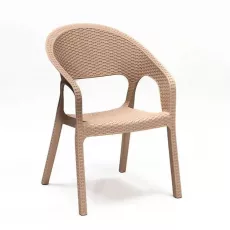 Scaun Moda Life Rattan, Cappucino Scaun Moda Life Rattan, Cappucino