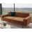 Canapea dreaptă Moda Life Loft 3 locuri, Brown