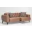 Диван прямой Moda Life Milano 3-х местный, Brown