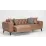 Диван прямой Moda Life Milano 3-х местный, Brown