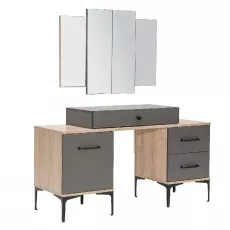 Masă toaletă Moda Life Milano cu oglindă