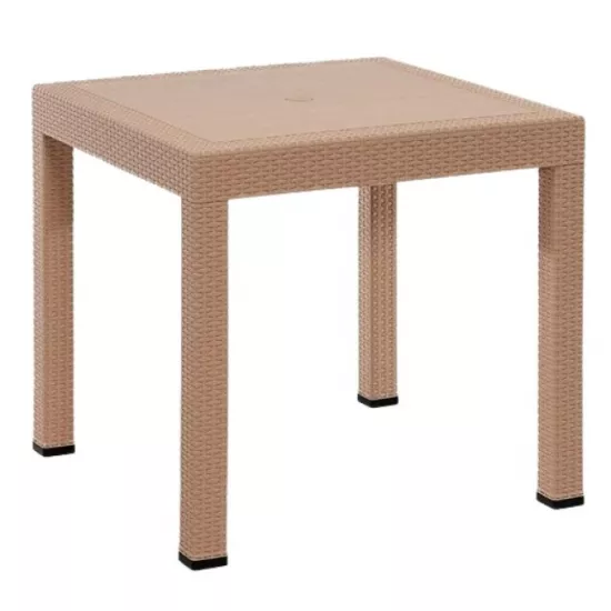 Стол садовый Modalife Rattan без стекла, Cappucino