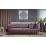 Диван прямой Moda Life Romeo 3-х местный, Bordaux