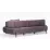 Диван прямой Moda Life Romeo 3-х местный, Bordaux