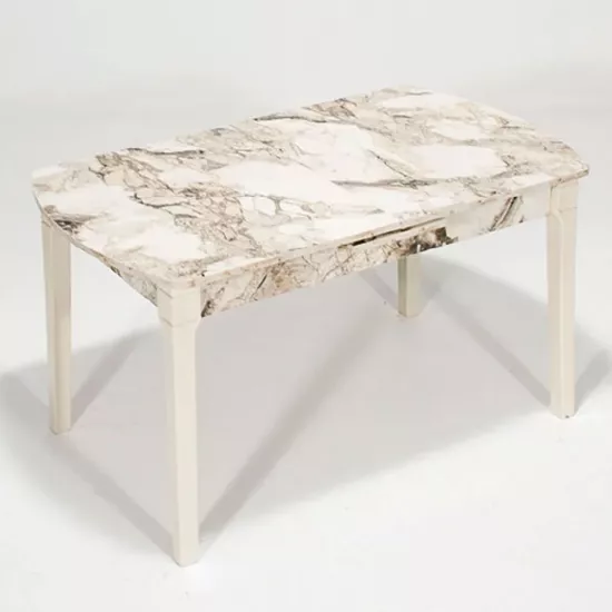Masă pentru bucătărie Moda Life Sofia, 160x90 cm, White