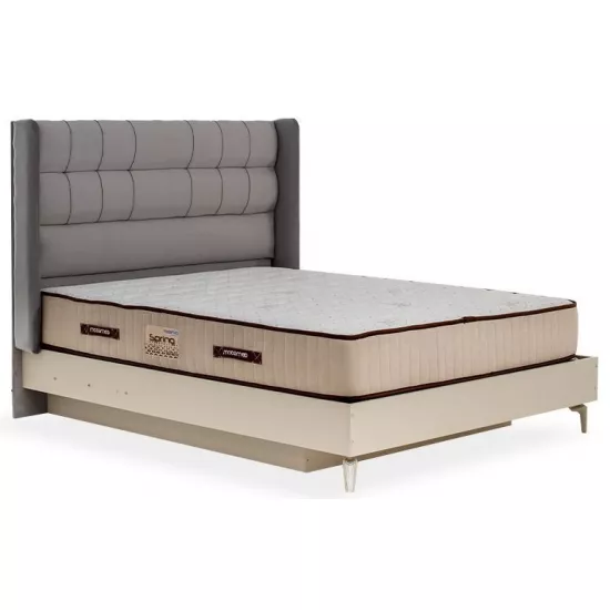 Кровать Modalife Vivaldi, 160 x 200 см, Gray