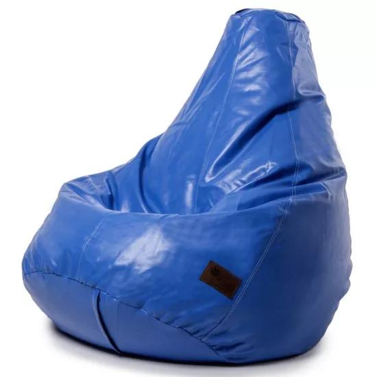 Fotoliu tip sac Because Original Bean Bag, Blue