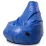 Fotoliu tip sac Because Original Bean Bag, Blue