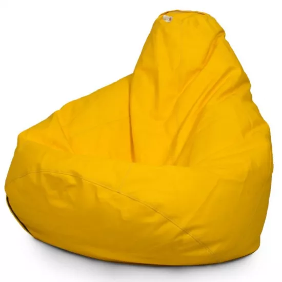 Fotoliu tip sac Because Original Bean Bag, Yellow
