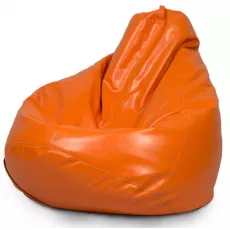 Fotoliu tip sac Because Original Bean Bag, Orange