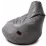 Fotoliu tip sac Because Original Bean Bag, Silver