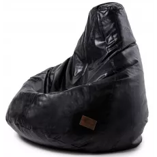 Fotoliu tip sac Because Original Bean Bag, Black