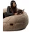 Fotoliu tip sac Because Royal Bean Bag, Beige