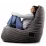 Кресло мешок Because Soft Bean Bag and Pouf, Dark