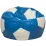 Кресло мешок Because Ball, Blue/White