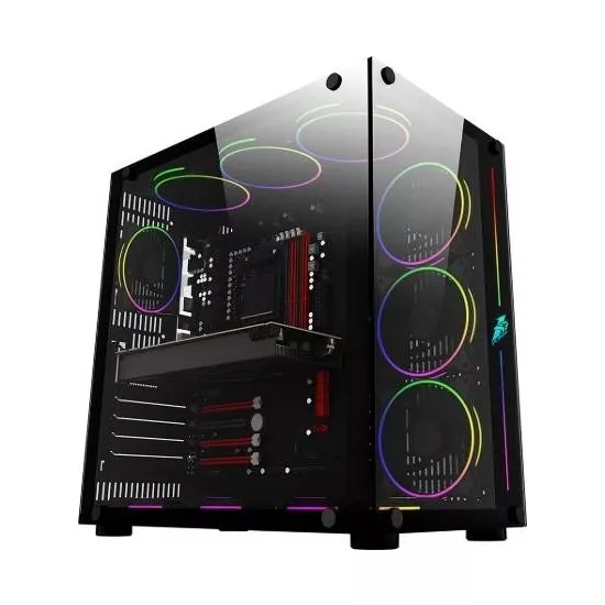 Calculator de jocuri ATOL PC1250MP - Gaming A-RGB#4.2, Midi-Tower, Intel Core Ultra 7 265K, 64 GB/1024 GB, Ubuntu