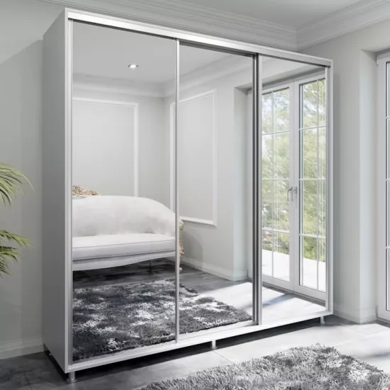 Шкаф-купе Arta Mobilei Armadio S2220 AM04, 222x230x60 cm,, Серый