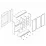 Шкаф-купе Arta Mobilei Armadio S2220 AM04, 222x230x60 cm,, Серый