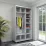 Шкаф-купе Arta Mobilei Armadio S1800 AM06, 180x230x60 cm,, Серый