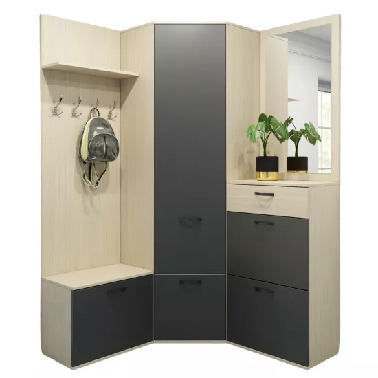 Antreu Arta Mobilei Ferara 2.3.5 AM24 (130x103 cm), Sonoma/Grafit