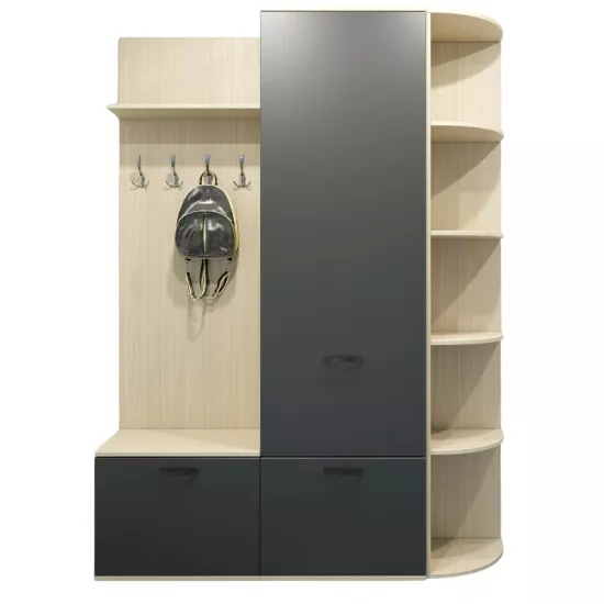 Antreu Arta Mobilei Ferara 2.4.1 AM26 (152 cm), Sonoma/Grafit