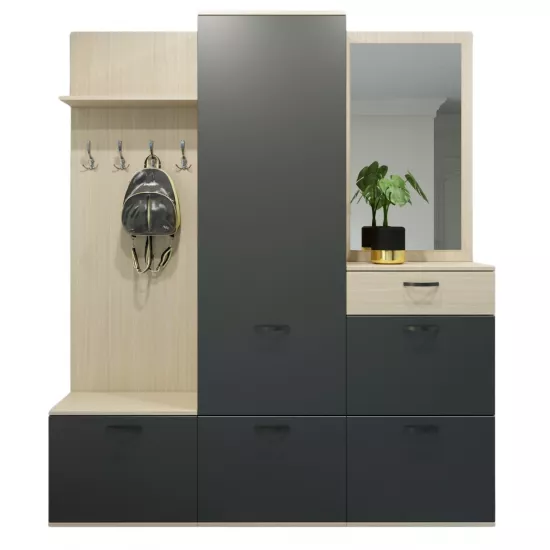 Antreu Arta Mobilei Ferara 2.4.5 AM27 (180 cm), Sonoma/Grafit