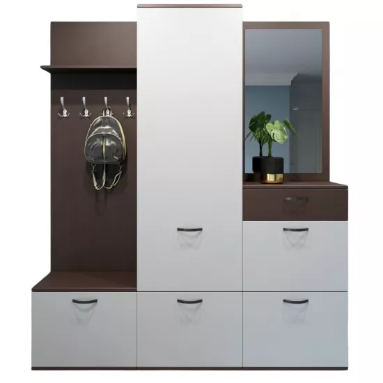 Прихожая Arta Mobilei 2.4.5 AM42 (180 см), Wenghe/White