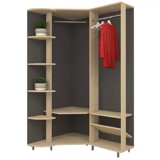 Antreu Arta Mobilei Open 1.3.4 AM51 (102 cm), Sonoma/Grafit