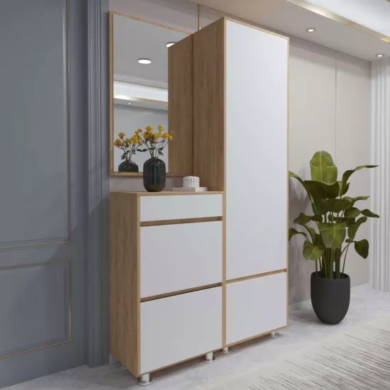 Antreu Arta Mobilei Krafti 5.4 AM77 (120 cm), Sonoma/White