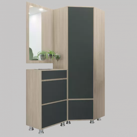 Antreu Arta Mobilei Urban 5.3 AM92 (130x70 cm), Sonoma/Grafit