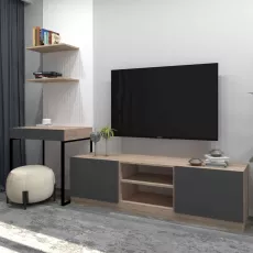 Living Arta Mobilei G06 AM117 (260 cm), Sonoma/Gray Living Arta Mobilei G06 AM117 (260 cm), Sonoma/Gray