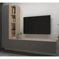 Гостиная Arta Mobilei G15 AM126 (240 см), Sonoma/Gray