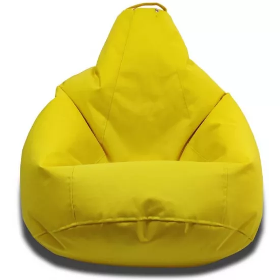 Fotoliu tip sac BeanBag Oxford 600D L BM0549, galben