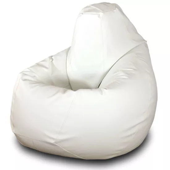 Fotoliu tip sac BeanBag Max XXL BM0507, Alb