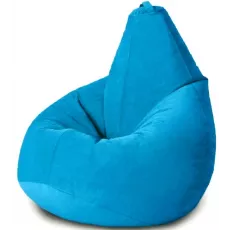 Fotoliu tip sac BeanBag Standart L BM5836, Albastru deschis Fotoliu tip sac BeanBag Standart L BM5836, Albastru deschis