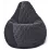 Кресло мешок BeanBag Maserrati Romb L BM6126, Черный
