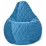 Кресло мешок BeanBag Maserrati Romb L BM6129, Голубой