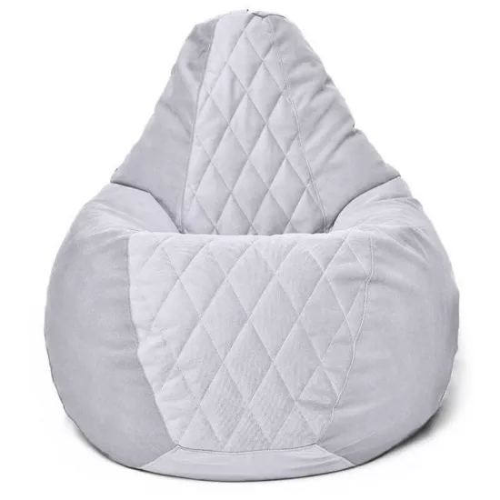 Fotoliu tip sac BeanBag Maserrati Romb L BM6132, Sur deschis
