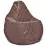 Fotoliu tip sac BeanBag Maserrati Romb XL BM6140, Maro