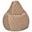 Fotoliu tip sac BeanBag Maserrati Romb XXL BM6155, Cafea