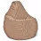 Fotoliu tip sac BeanBag Maserrati Romb XXL BM6155, Cafea