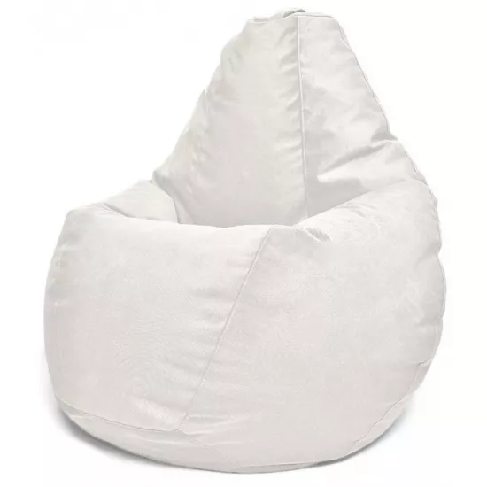 Fotoliu tip sac BeanBag Maserrati L BM5865, Alb