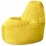 Fotoliu tip sac BeanBag Lux BM5895, galben