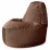 Кресло мешок BeanBag Lux BM5893, Коричневый